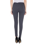 Alisha & Chloe Women Solid Regular Fit Cotton/Spendex Legging G114 Grey