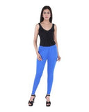 Alisha & Chloe Women Solid Regular Fit Cotton/Spendex Legging G81 Royal