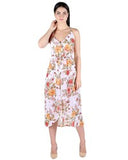 Miss Innocent Women & Girls Plus Size Casual Party Wear Dress G19 Ivory