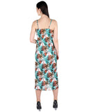 Miss Innocent Women & Girls Plus Size Casual Party Wear Dress G20 Green