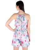 Miss Innocent Junior Romper Tropical print