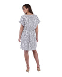 Miss Innocent Plus sizes Polka dot Print dress