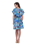 Miss Innocent Plus sizes Tropical Print dress