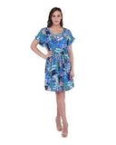 Miss Innocent Plus sizes Tropical Print dress