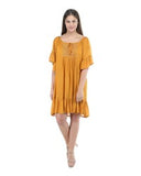 Alisha & Chloe Plus Gauze dress