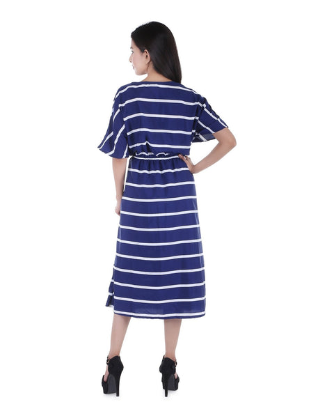 Alisha & Chloe Plus size Stripe maxi dress 100% polyester