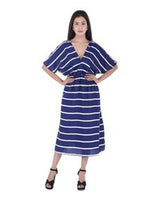 Alisha & Chloe Plus size Stripe maxi dress 100% polyester