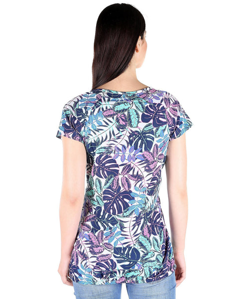 Alisha & Chloe Tropical plus sizes top