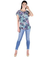 Alisha & Chloe Tropical plus sizes top