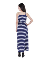 Alisha and Chloe Stripe Tube maxi dress in Plus sizes