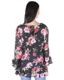 Alisha and Choe Floral Top in Plus sizes