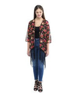 Alisha & Chloe floral kimonos