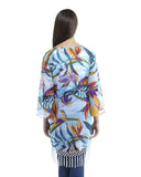 Miss Innocent Plus Tropical Print Kimonos