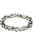 Stunning Crystal Bead Bracelet, Black Diamond