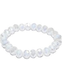 Stunning Crystal Bead Bracelet, Ab Crystal