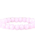 Stunning Crystal Bead Bracelet, Pink