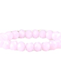 Stunning Crystal Bead Bracelet, Pink