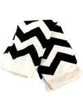 Kid's Chevron Leg Warmer, Black