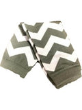 Kid's Chevron Leg Warmer, Grey