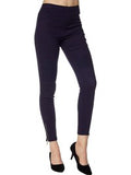 Moto Pants with Zipper on  Bottom, Navy