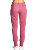 French Terry Jogger Pants, Dawn Pink