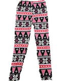 Girls Christmas Leggings, Multi