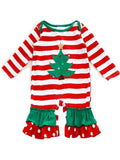 Infants Christmas tree onesie, Multi