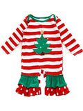 Infants Christmas tree onesie, Multi