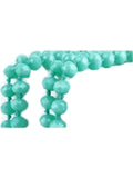 Stunning Glass Bead Necklace, Turquoise